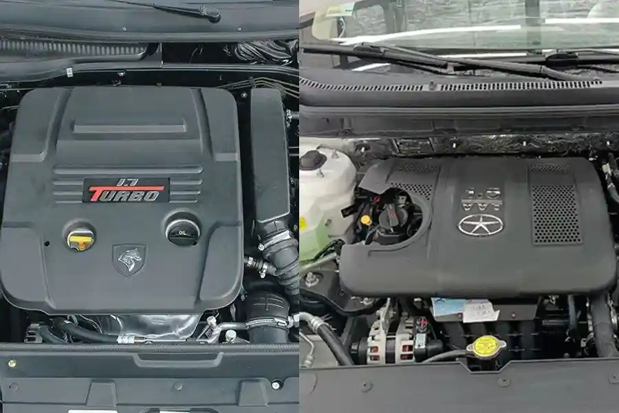 موتور، حجم و نوع سوخترسانی